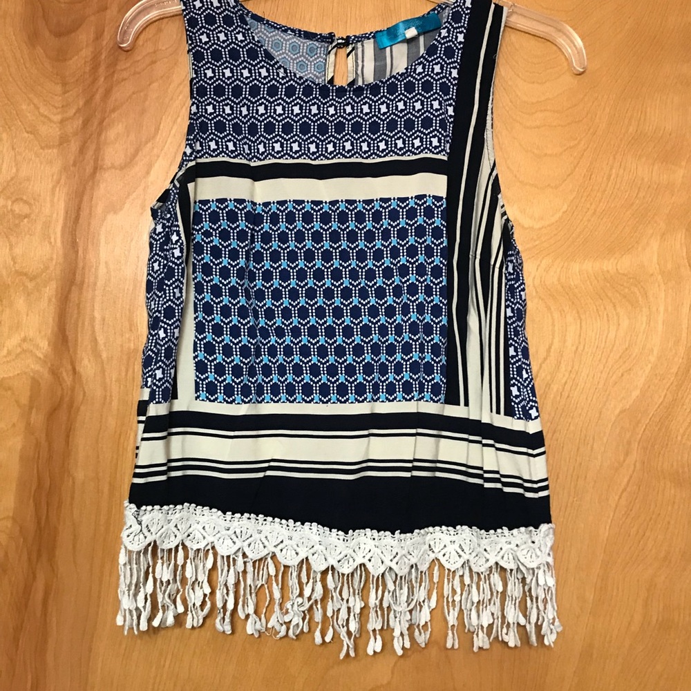 Printed tank top